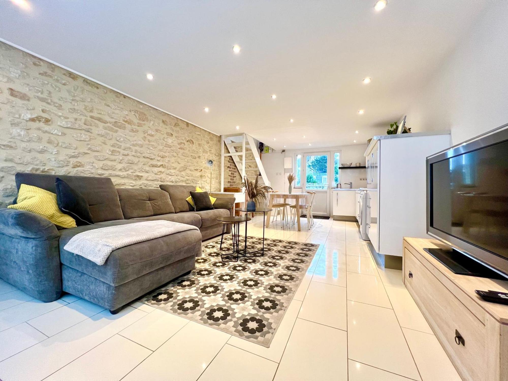 La Sapiniere, Duplex De Charme Apartment Hermanville-sur-Mer Luaran gambar